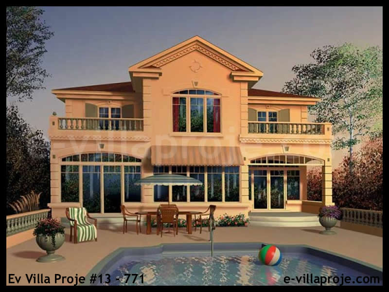 Ev Villa Proje #13 – 771 Ev Villa Projesi Model Detayları